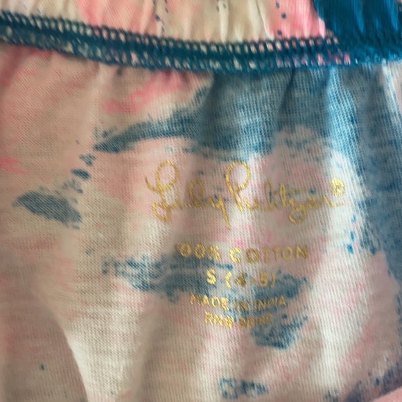 Lilly Pulitzer girls off the shoulder romperSize s - Picture 2 of 3